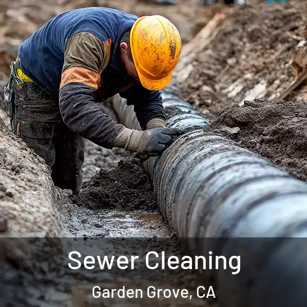  Sewer Cleaning Garden Grove, CA